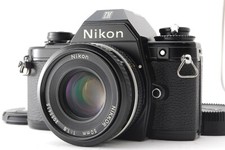 Nikon EM SLR 35mm Film Camera Ai-s 50mm F1.8 Pancake Lens from JAPAN 209