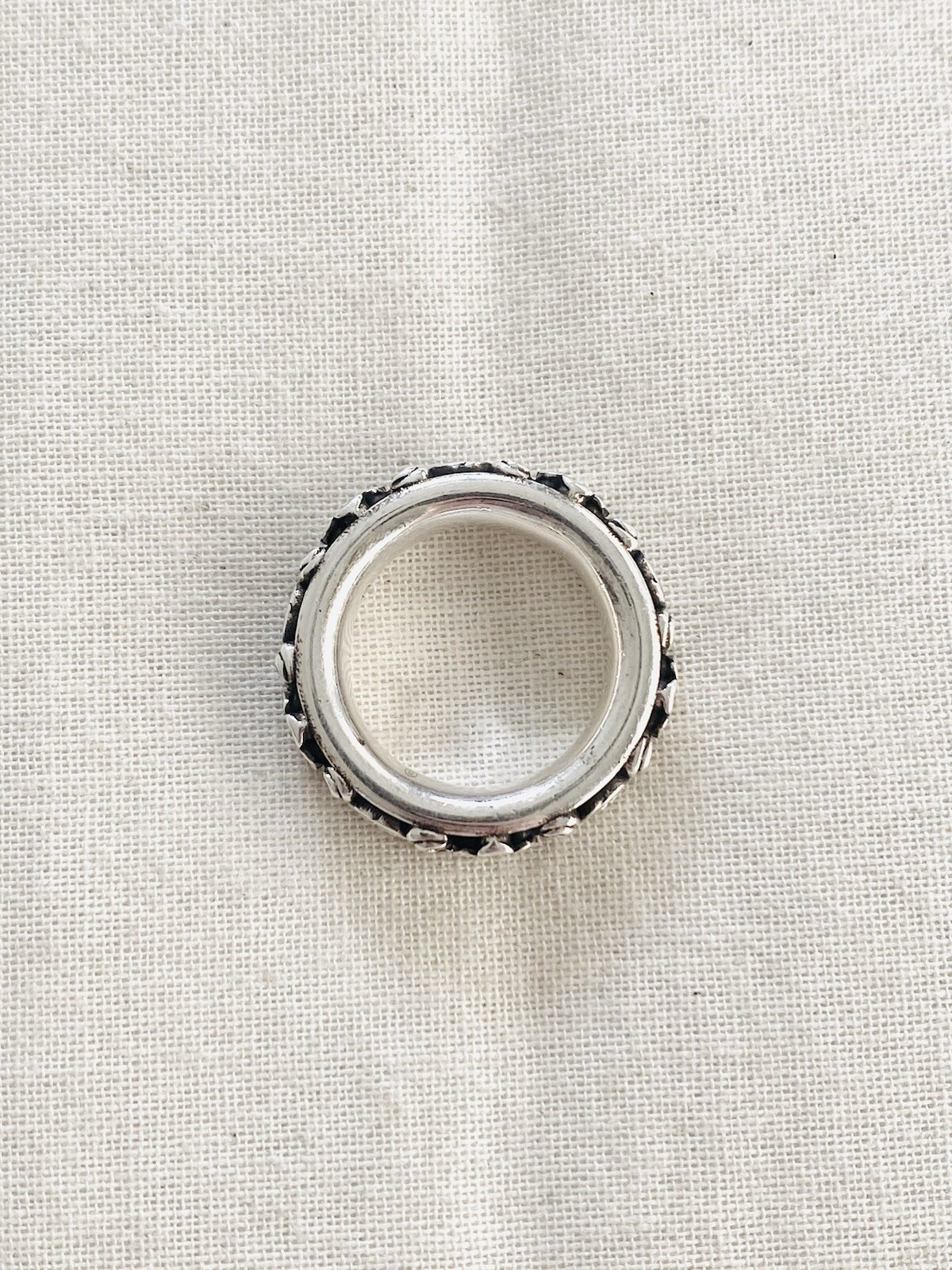 GUCCI Interlocking G flower ring (size M) - image 1