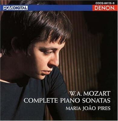 Maria Joao Pires Mozart: Piano Sonatas 5CD Box Set Standard