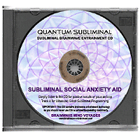 SUBLIMINAL SOCIAL ANXIETY AID- OVERCOME END STOP FEAR PHOBIA HELP CURE TREATMENT - Picture 1 of 1