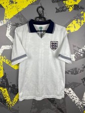 England Retro Replicas football shirt 1990 - 1992 Score Draw Men Size S ig93