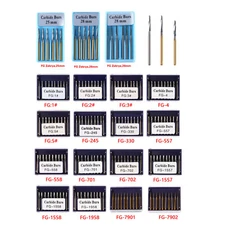 Dental FG Carbide Burs Tungsten Steel Bur Drill for High Speed Handpiece New SA