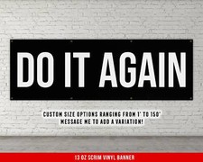 Motivational Gym Banner - Inspirational Weightlifting Wall Art
