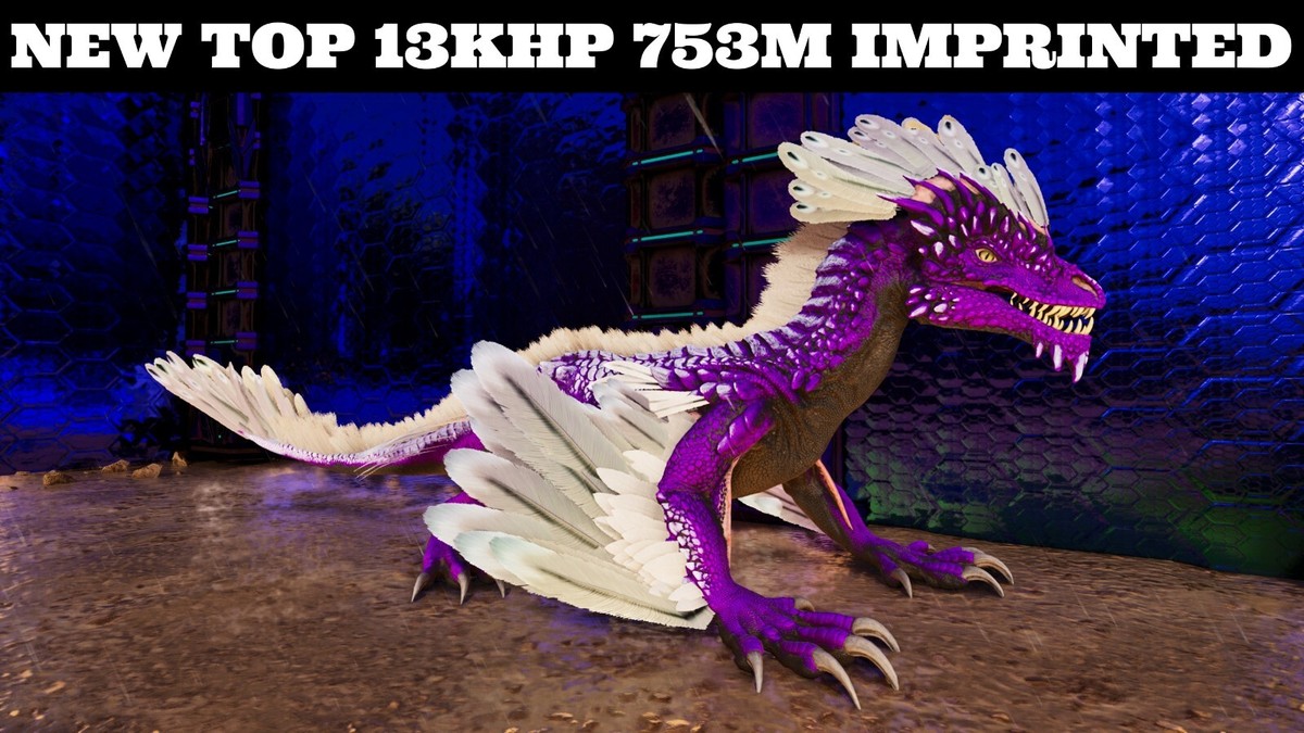 🔥ARK Survival Ascended PvE PC/XBOX/PS5 NEW Top Stats Rock Drake