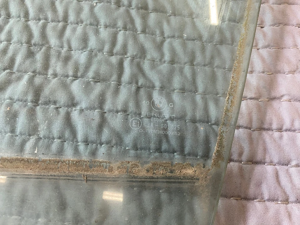 84-91 BMW Serie 3 E30 Conductor Puerta Delantera Izquierda Ventana Sedán 318i 325i 325ix #779E Foto 4 de 4