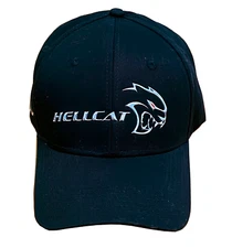 Dodge SRT Hellcat Liquid Metal Black Hat