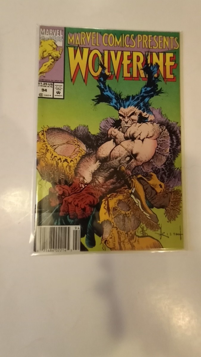 Marvel Comics Presents #94a Wolverine - 1988 series - Marvel comic