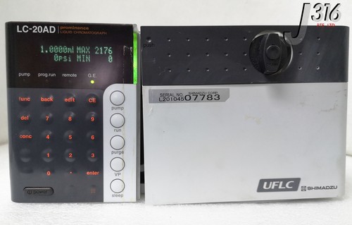 16450 SHIMADZU HPLC SYS CTLR W/ FRC-10A, SPD-20A, DGU-20A5 CBM-20A - Picture 4 of 12