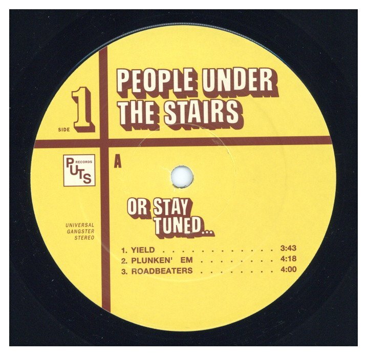 洋楽 People Under The Stairs ...Or Stay Tuned People Under The Stairs - Or Stay Tuned '03 2xLP US ORG