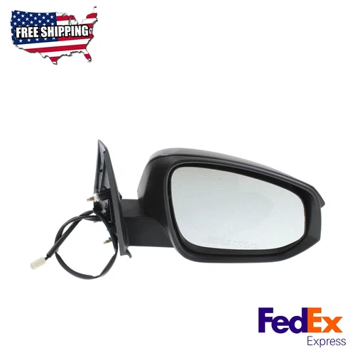Mirror Paintable Power Glass Heated Passenger Side Fits 2014-2018 Toyota 4Runner
