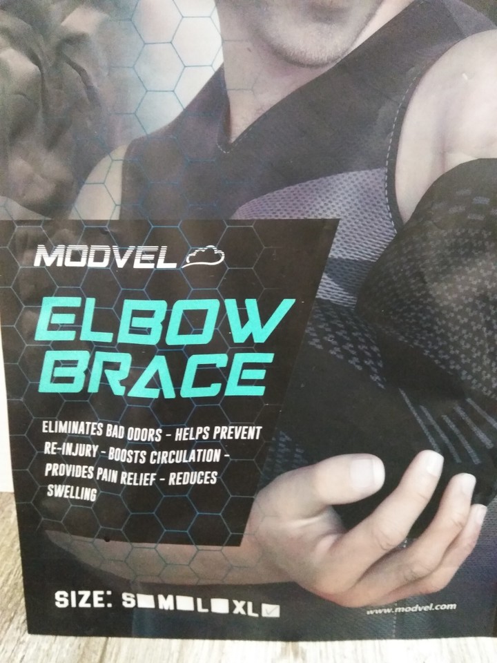 Modvel UNISEX Elbow Brace Compression Support Sleeve XL for Joint Pain