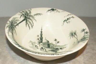 NEW Large Cereal Bowl ,  Vue D'Orient , Les Depareillees From GIEN