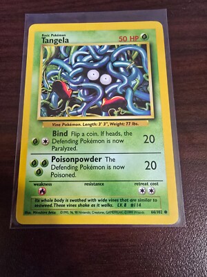 Pokémon Base Set Tangela #66