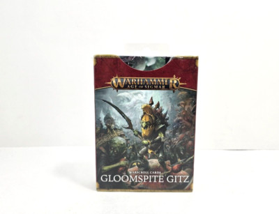 Warhammer Age of Sigmar Gloomspite Gitz 3rd Edition Warscroll Cards NEW & SEALED