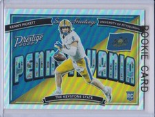 KENNY PICKETT ROOKIE CARD 2020 Prestige Football Season's Greetings STEELERS RC!