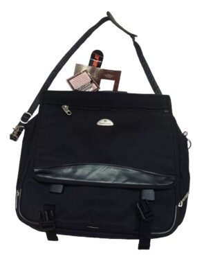 NWT Samsonite Laptop Bag Luggage Travel Case for 15'' Notebook Black Expandable