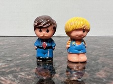 Vintage Kenner Family Tree Tots Dad And Blonde Boy