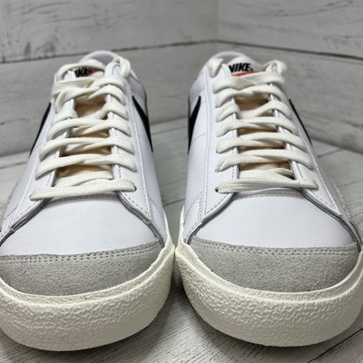 Nike Blazer Low 77 Vintage White Black Mens size 12 DA6364