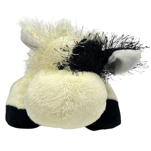 Ganz Webkinz Cow Black White HM003 Plush Stuffed Animal 8” No Code - Picture 2 of 7