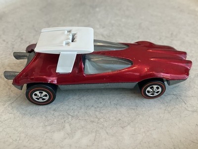 Hot Wheels Redline SWINGIN  WING, #6422 from 1970 in gorgeous Rose Spectraflame.