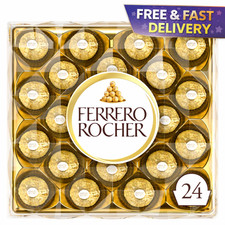 Ferrero Rocher Boxed Chocolates 24 Pieces 300g Chocolate Box Perfect for gifting