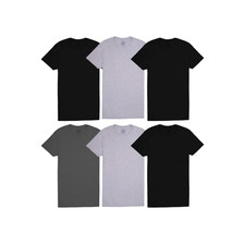 Fruit of the Loom 6-Pack Pocket Tee Men's T-Shirt Soft and Breathable Assorted