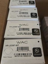 WAC Lighting HR-LED87-WT LEDme Round Button Light 3000K White