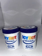 (2 PACK) Icy Hot Original Strength Pain Relieving Balm 3.5oz Exp 2028