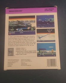 Bravoman TurboGrafx-16 CIB with Box, Manual, and Case