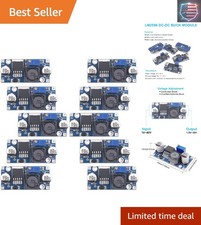 10 Pack LM2596 DC-DC Buck Converter Step Down Module Power Supply DIP Output ...