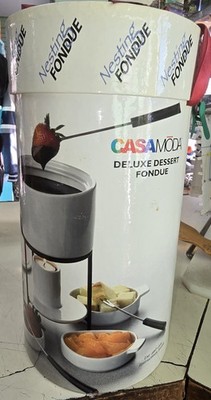 Casamoda White Nesting Fondue Stacking Set. New, Opened For Pics.