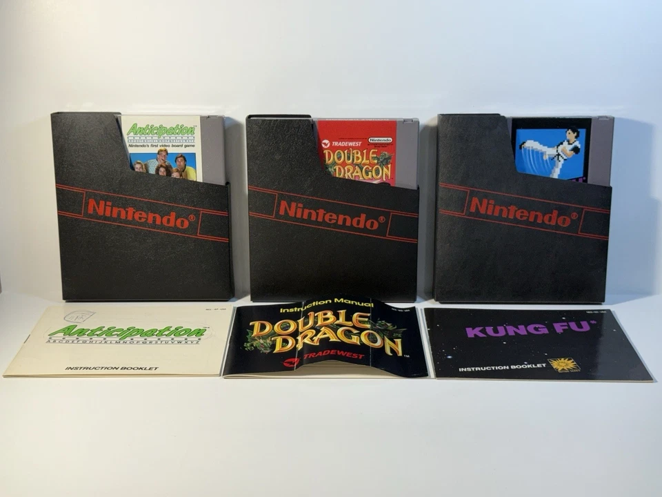 Lote Juegos Nintendo NES - CIB - Double Dragon - Kung Fu - Anticipación Foto 3 de 4