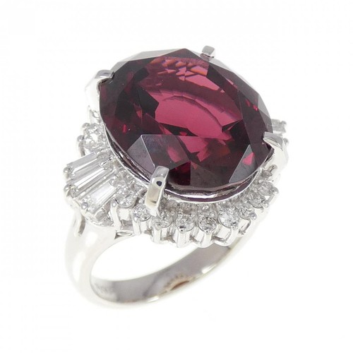 Authentic PT Garnet Ring 15.01CT #260-007-071-5521