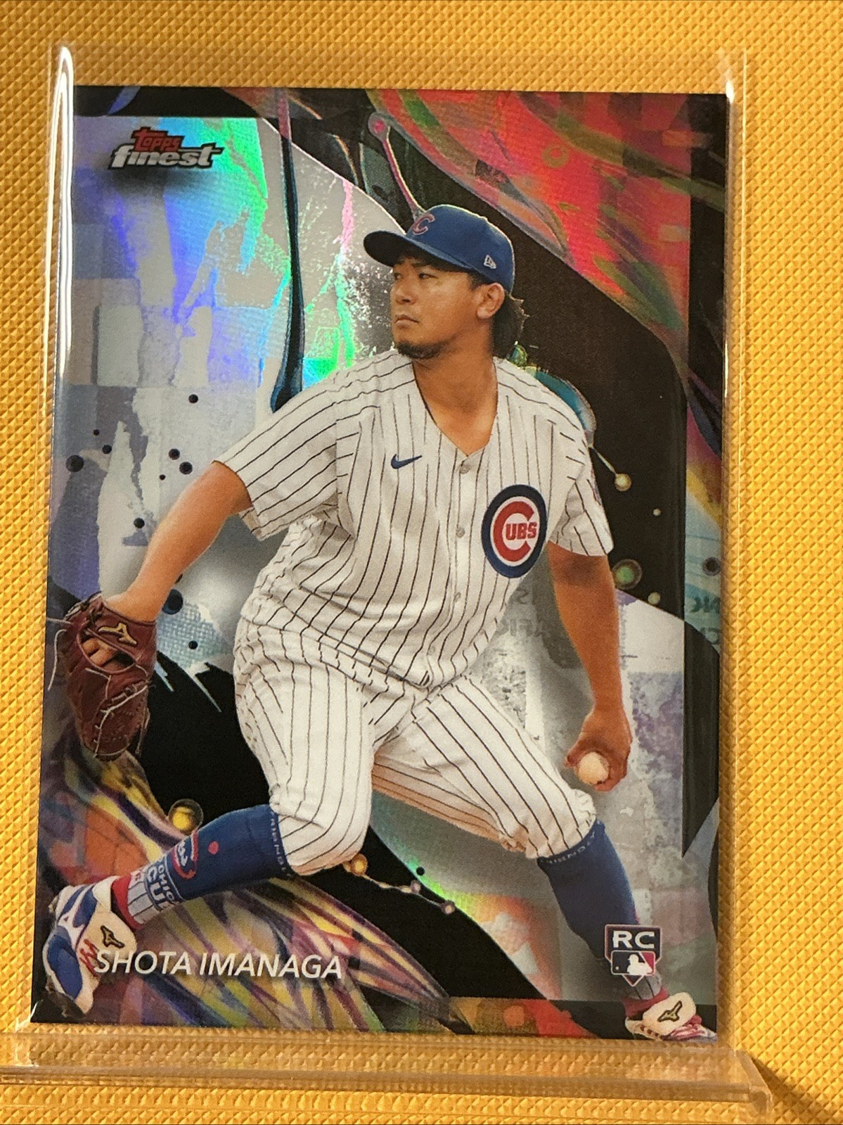 2024 Topps Finest #161 Uncommon Shota Imanaga Refractor Rookie RC Chicago Cubs