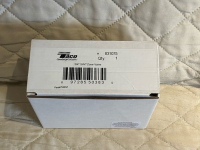 TACO 3/4'' SENTRY ZONE VALVE Z075C2-S1-2 NEW IN BOX FREE SHIPPING 