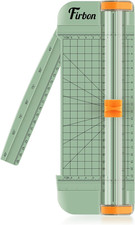 Morandi A5 Paper Cutter, Straight Small Paper Trimmer with Side Ruler for Scrapb