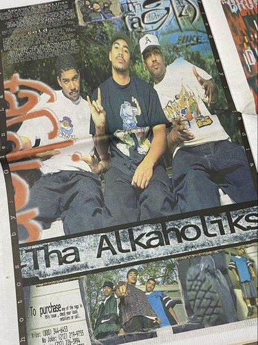Method Man Wu-Tang Clan RAP SHEET Newspaper Jan 1995 HIPHOP Rare Issue - Imagen 14 de 20