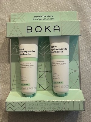 Boka Nano-Hydroxyapatite Toothpaste - ELA Mint- 2.6oz Total