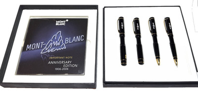 Montblanc 100th Anniversary Limited Edition 4 Pen Set 393/1000