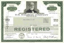 Baldwin D. H. Company 1986 Cincinnati Ohio PHL CORP Pennsylvania Gibson Guitars