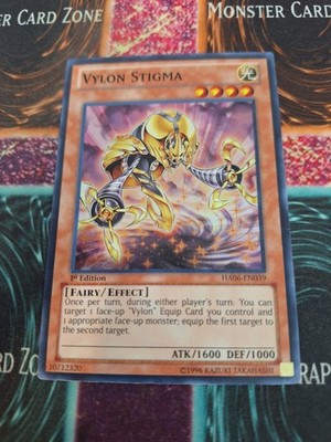 Yugioh Vylon Stigma HA06-EN039 Super Rare 1st Edition Near Mint