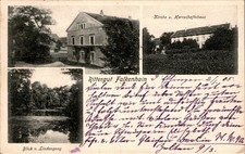 AK GRUSS AUS MEUSELWITZ ALTENBURGER LAND RITTERGUT FALKENHAIN 3 BILD 1905