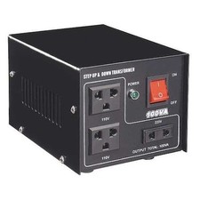100VA Step Up/Step Down Voltage Converter 110V AC to 220V AC NEW