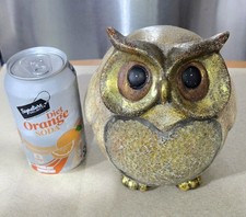 Vintage Decorative Sparkly Ceramic Owl