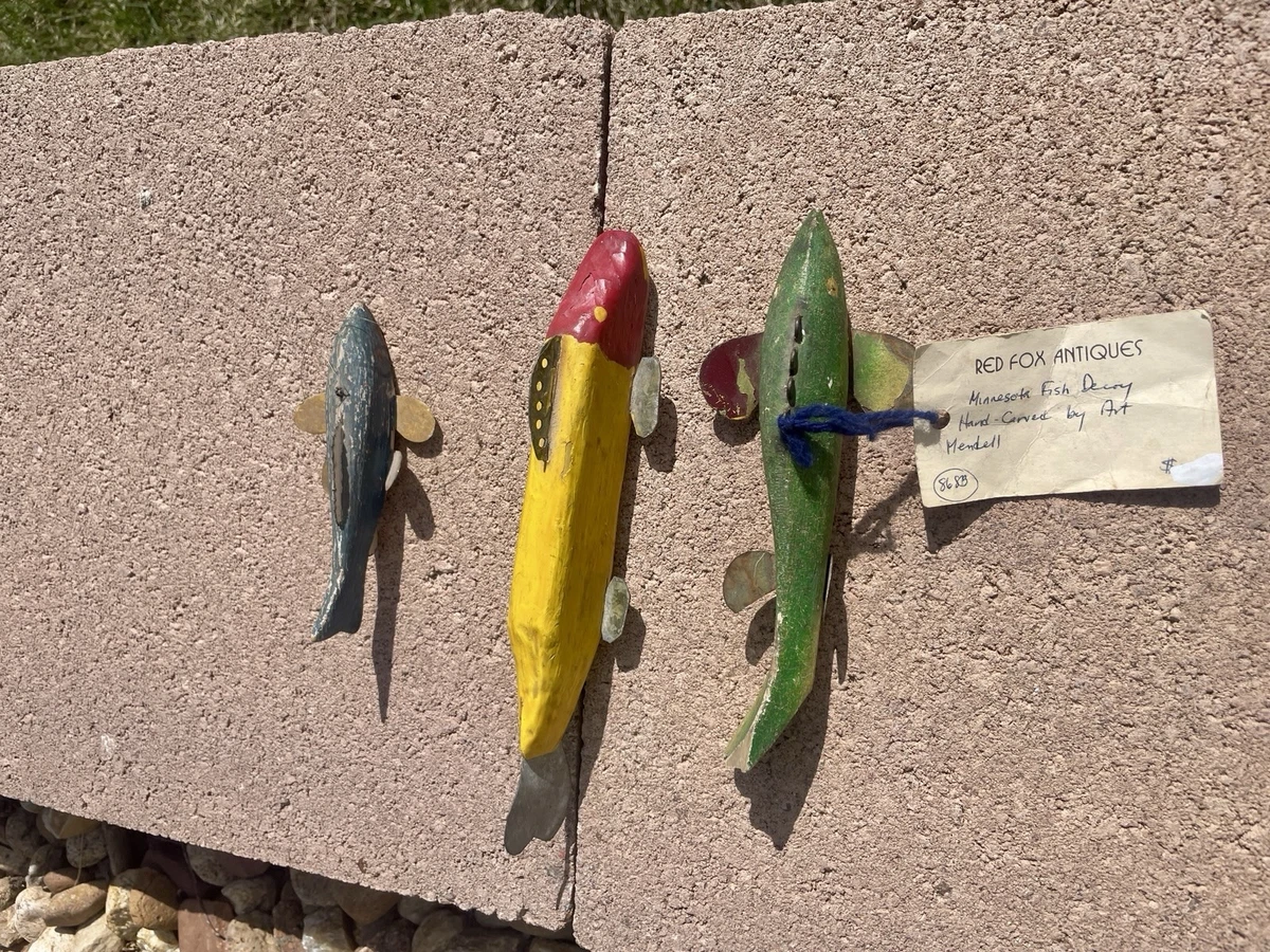 Ice Wooden Vintage Fishing Lures for sale | eBay