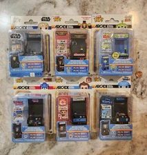 Funko Pop! Bitty Arcade New get all 6 in 1 lot see pictures