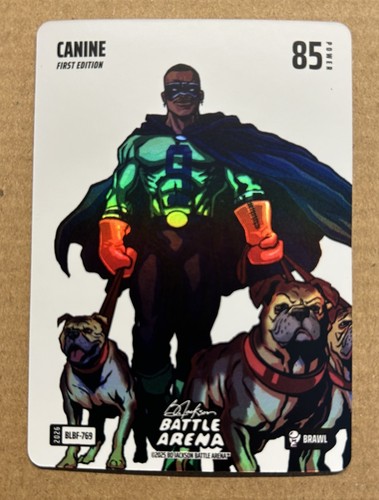 Bo Jackson Battle Arena #BLBF-769 CANINE Blizzard Battlefoil BRAWL