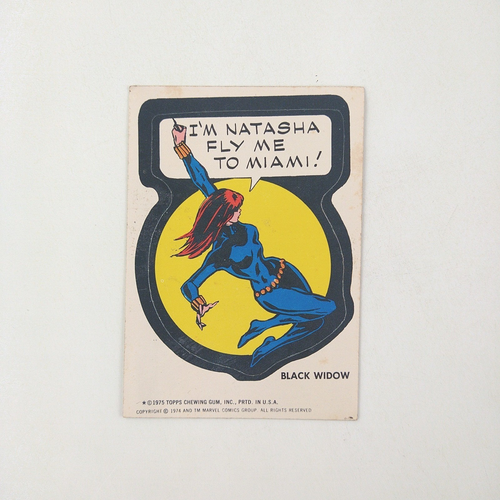 1975 Topps Marvel Super Heroes Sticker Cards YOU CHOOSE PICK 1 of 40, Checklist - Picture 9 of 54