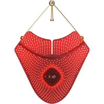 Foreo FAQ 211 Silicone LED Near Infrared Neck Decollete Mask Advanced NEW