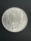1884 O BU UNCIRCULATED MORGAN SILVER DOLLAR, COIN SHOWN,  #3, Combined Ship